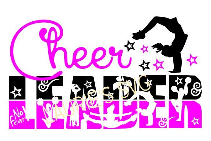 CHEERLEADER2   SVG,EPS,DXF,PNG,JPG