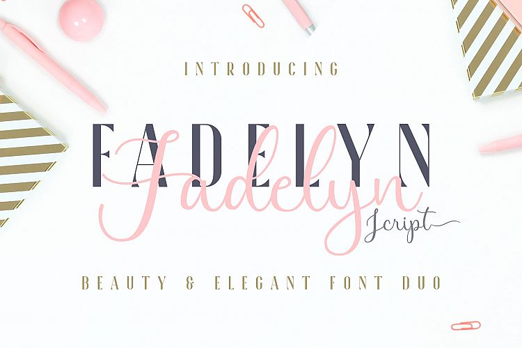 Fadelyn - Font Duo