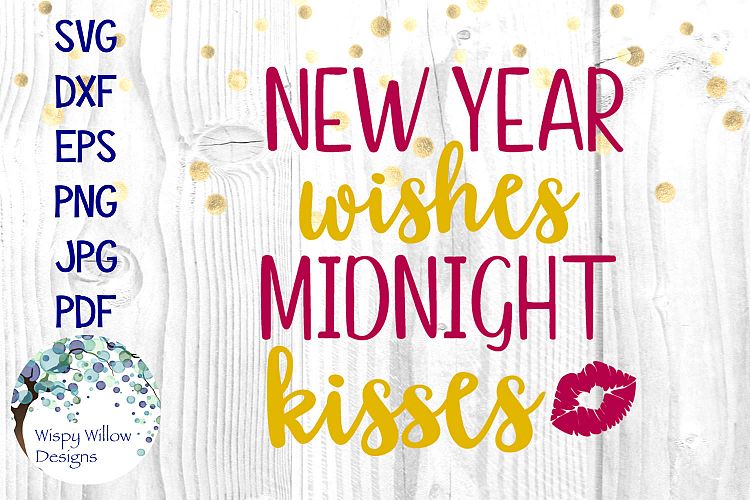 New Year Wishes Midnight Kisses