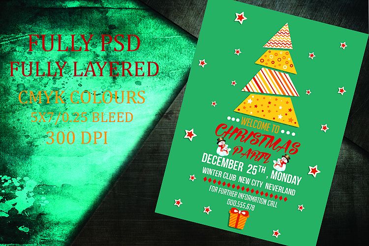 Christmas Invitation card