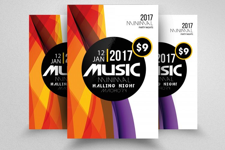 Music Party Flyer Template
