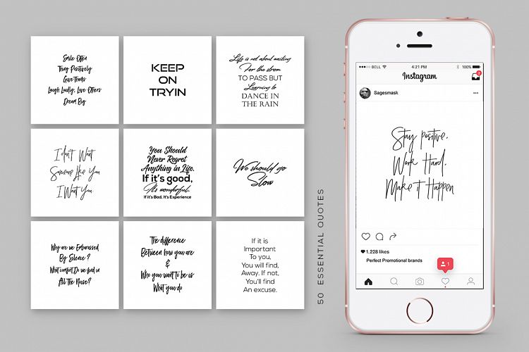 50 Instagram Essential Quotes Vol. 3