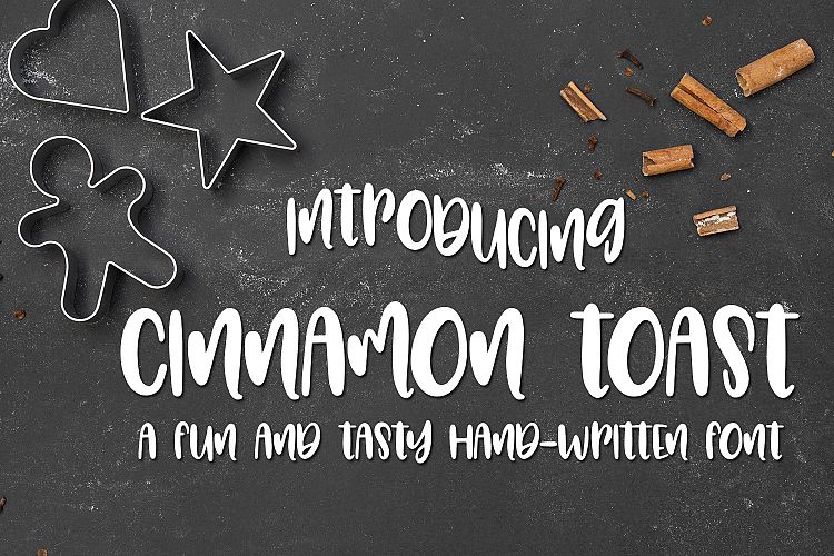 Cinnamon Toast - A Tasty Hand-Written Font