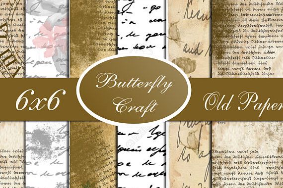 Old Letters Digital Paper, Vintage letters scrapbook Paper, Vintage Antique Handwriting, Handwritten Love Letters, Old Paper textures