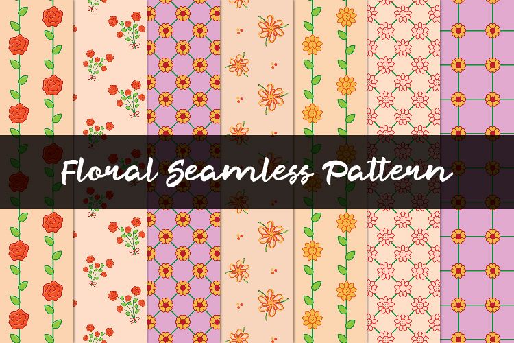 Flowers Pattern Set