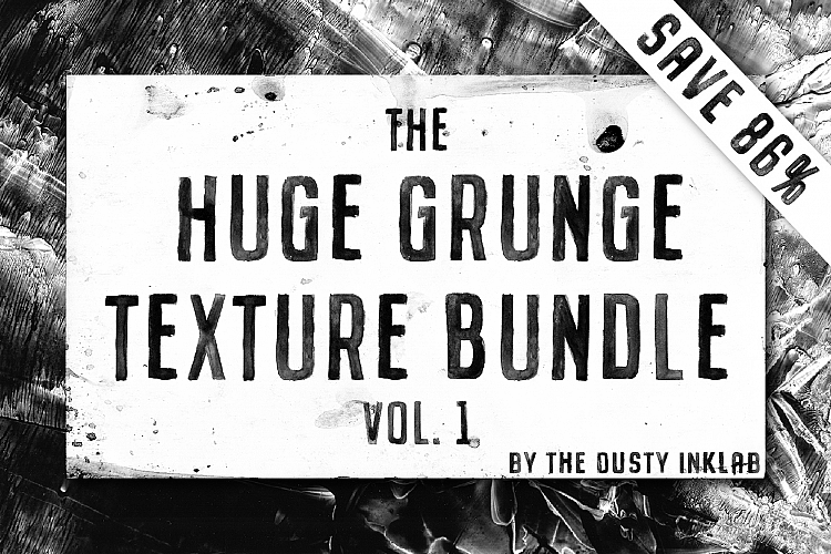The Huge Grunge Texture Bundle Vol. 1