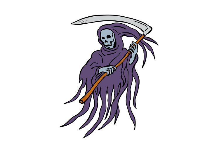 Grim Reaper Drawing