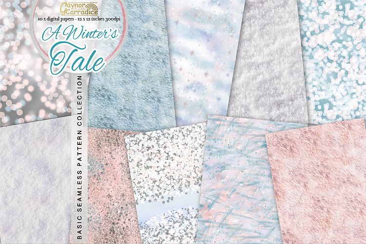 Winter fairy Tale Textures collection