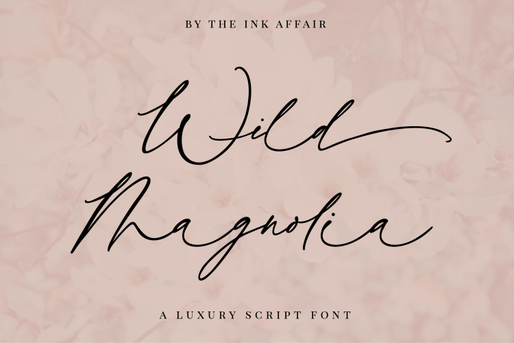 Wild Magnolia Signature Script Font