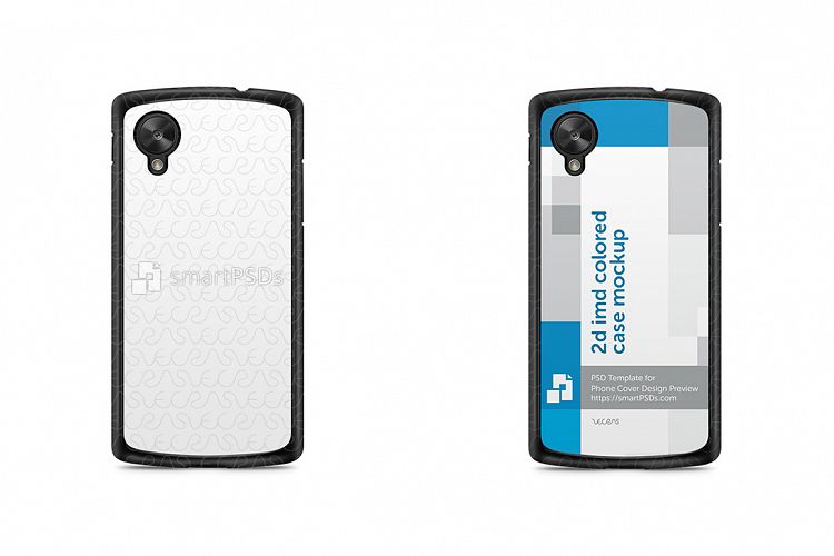 Google Nexus 5 2d IMD Colored Mobile Case Design Mockup 2013 example image 1
