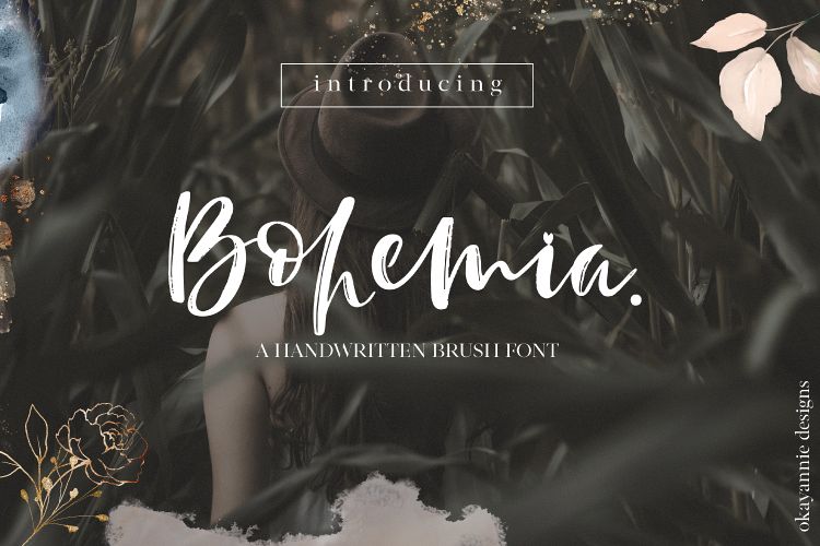 Bohemia - A Brush Script Font