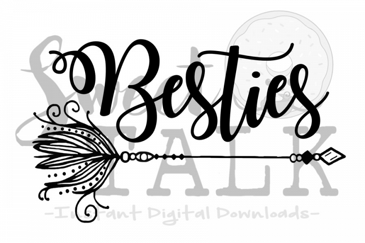 Besties arrow-svg,png,jpg,