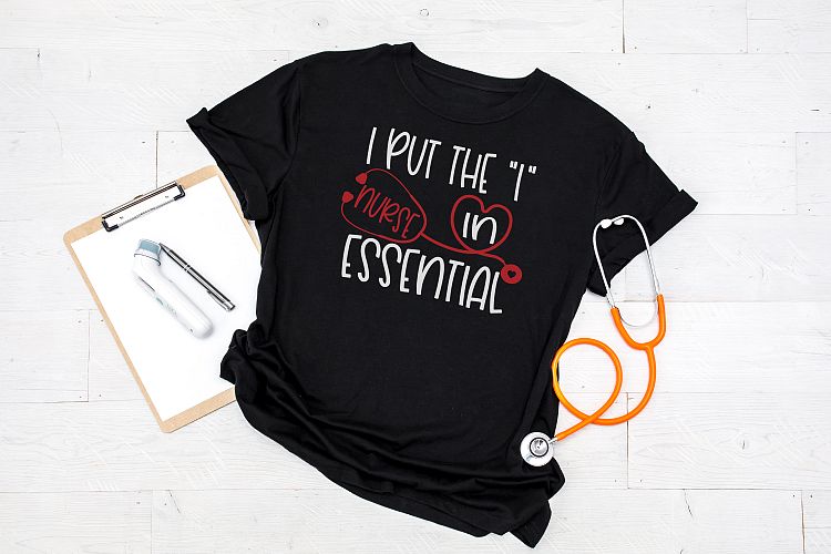 Download Free Svgs Download Put The I In Essential Nurse Healthcare Svg Cut File Free Design Resources