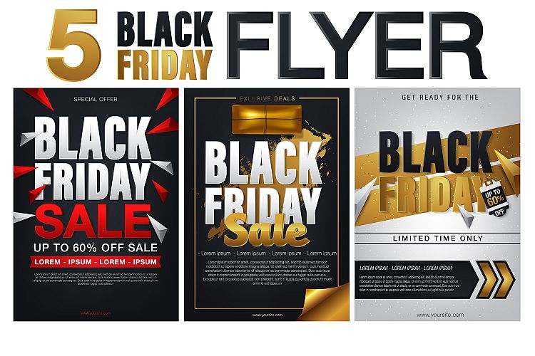 black friday flyer