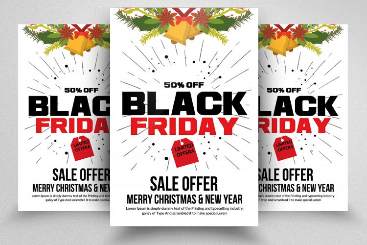 Black Friday Sale Offer Flyer