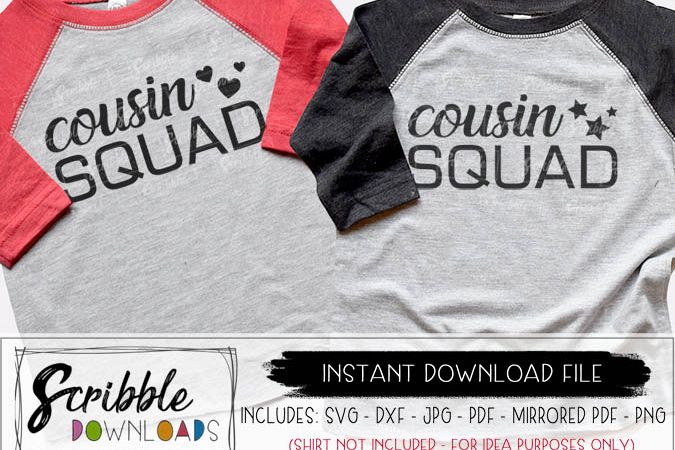 Download Cousin Squad SVG