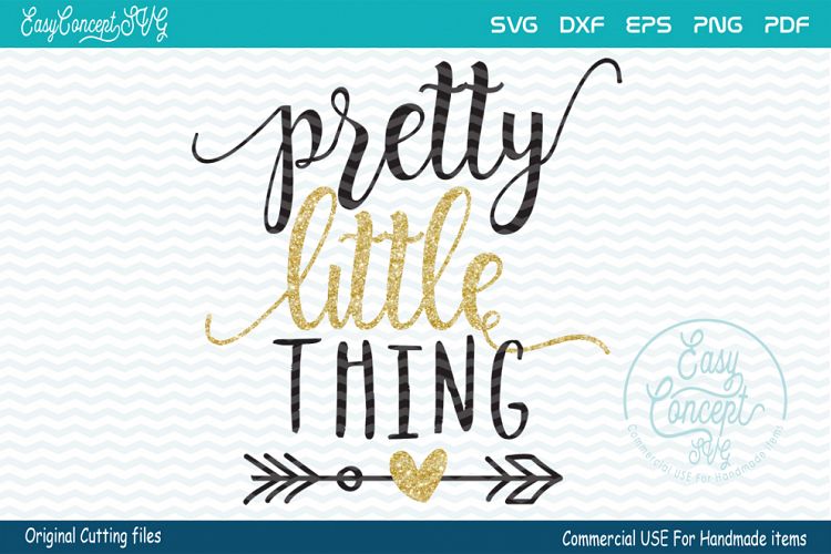 Download Pretty Little Thing, SVG - DXF - PNG - EPS - PDF Original ...