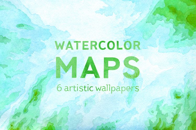 Watercolor Maps