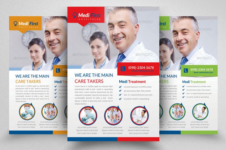Medical Flyer Template Psd
