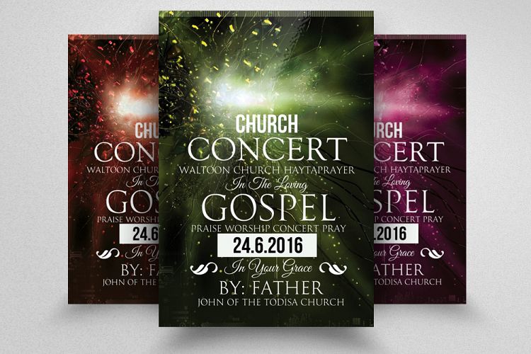 Church Concert Flyer
