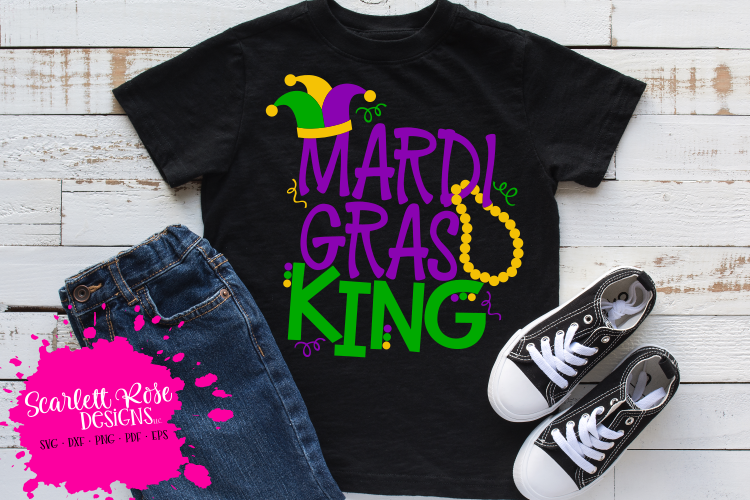 Mardi Gras King SVG