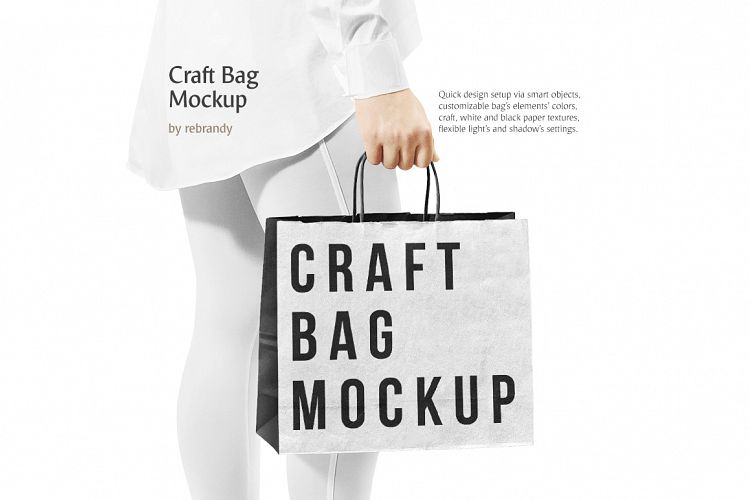 Craft Bag Mockup