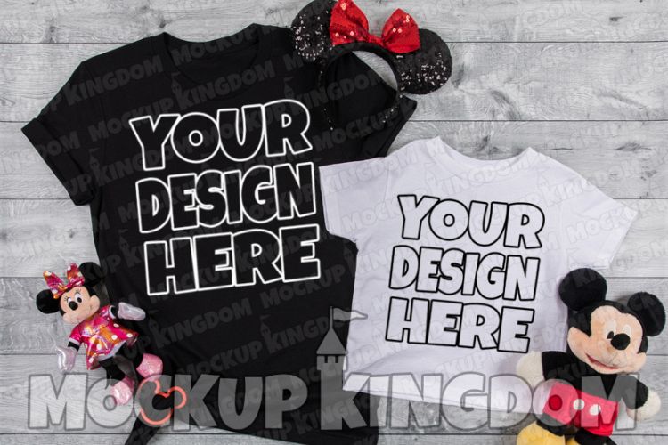 Mommy and Me Mockup, Crew Neck Mockup, Parent Child Mockup