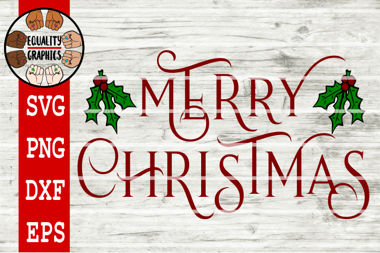 Merry Christmas SVG | DXF | EPS | PNG
