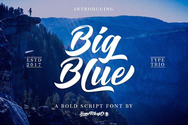 Big Blue Type Trio