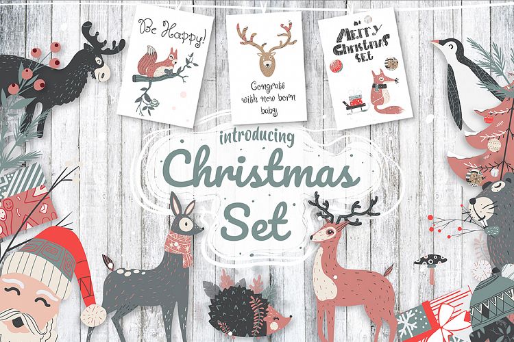 Cute Christmas Set