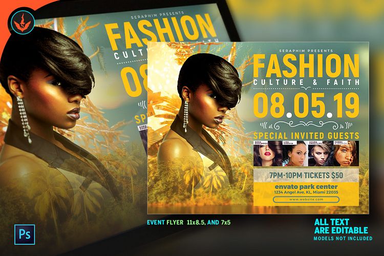 Tropical Fashion Flyer Template