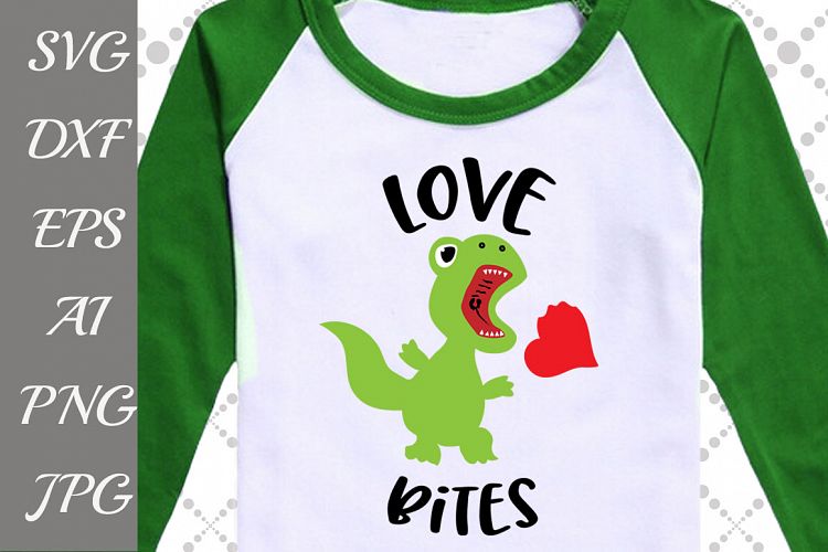 Love Bities Svg: DINOSAUR SVG 