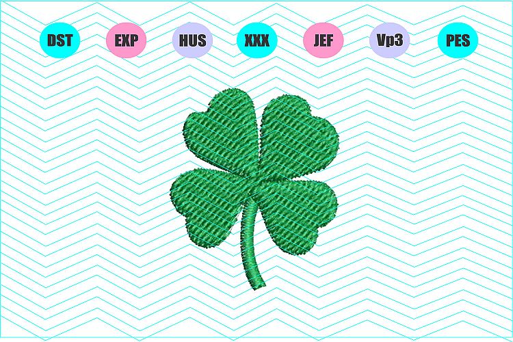 Mini Shamrock Machine Embroidery Design-INSTANT DOWNLOAD