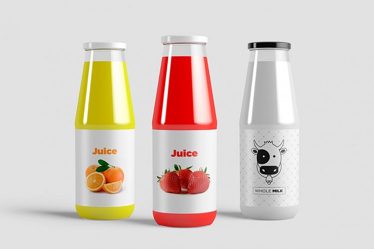 Download Juice Bottle Mock-Up