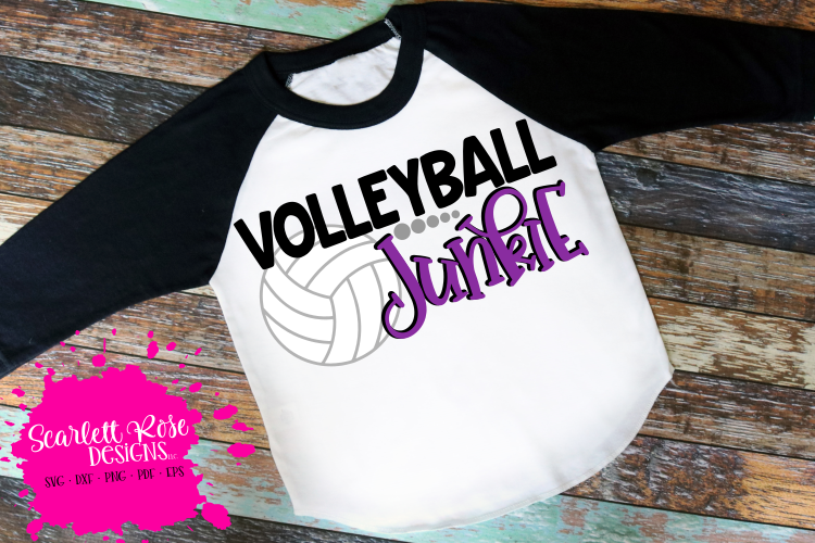 Volleyball Junkie SVG