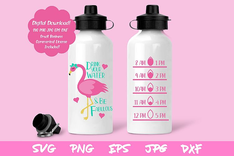 Download water bottle svg, drink your water, silhouette ...