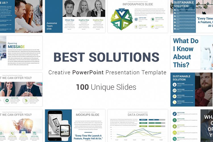 Best Solutions PowerPoint Template