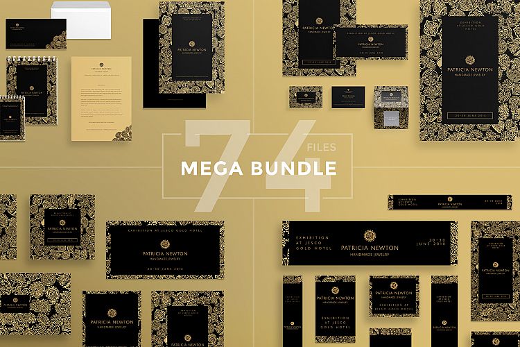 Handmade Jewelry Design Templates Bundle