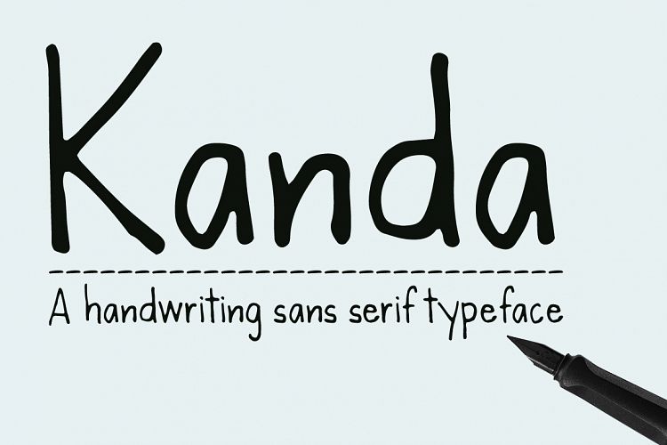 Kanda Handwriting Typeface