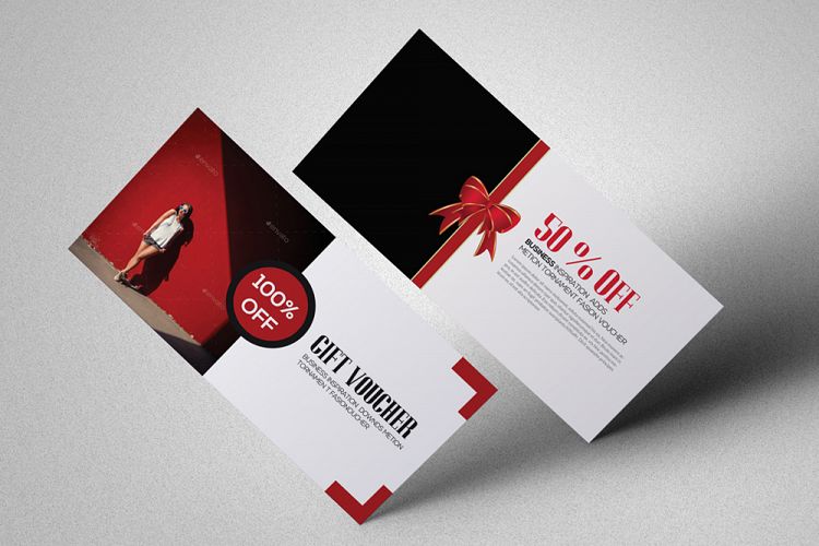 Multiuse Business Gift VoucherTemplate