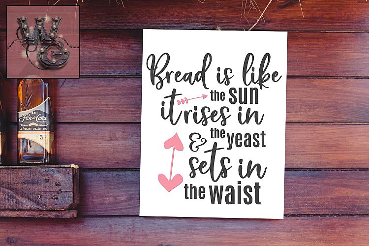 Bread is Like the Sun SVG DXF PNG JPG Comm