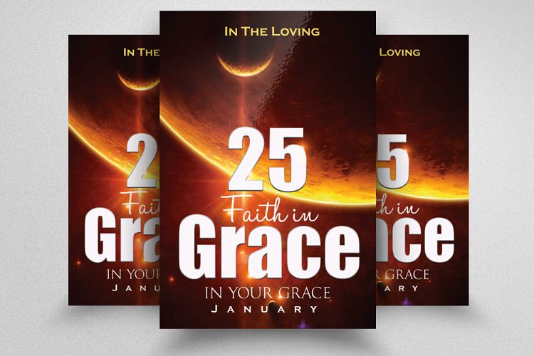Grace Of God Church Flyer