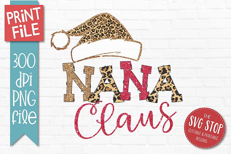 Download Nana Claus Christmas Sublimation PNG (377540 ...