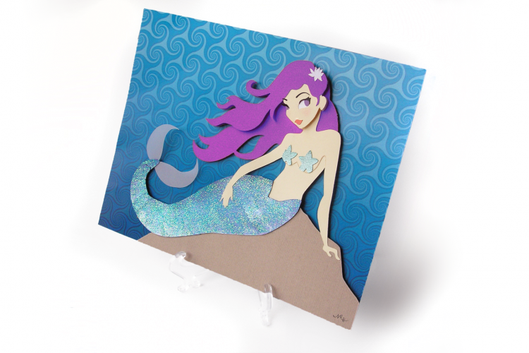 Mermaid SVG Design