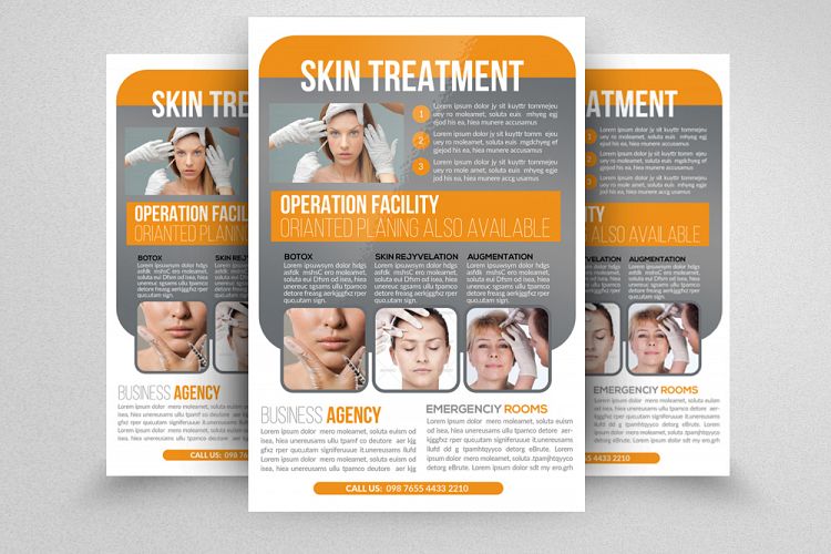 Skin Rejuvenation   Treament Flyer