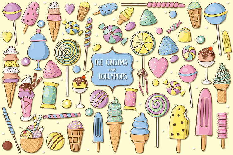 Ice Cream Illustrations