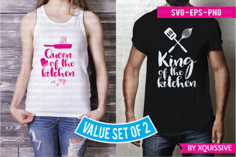 King of the Kitchen & Queen of the Kitchen SET
