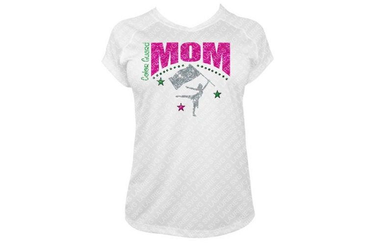 COLOR GUARD MOM FILE SVG,EPS,DXF,PNG,JPG