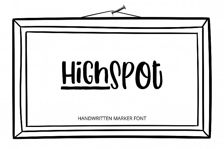 HighSpot Font