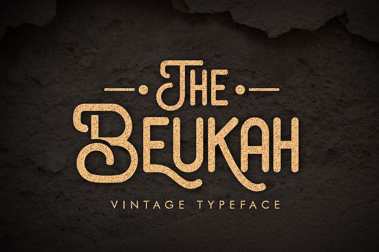 The Beukah (Duo Font)